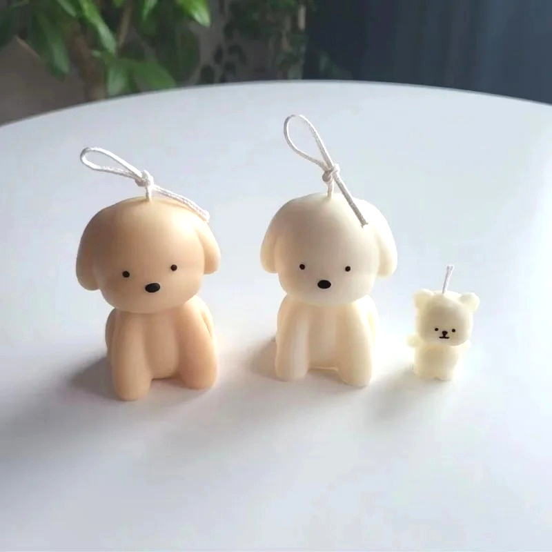 Candle Making Workshop - 3D Puppy Scented Candle Silicone Mold