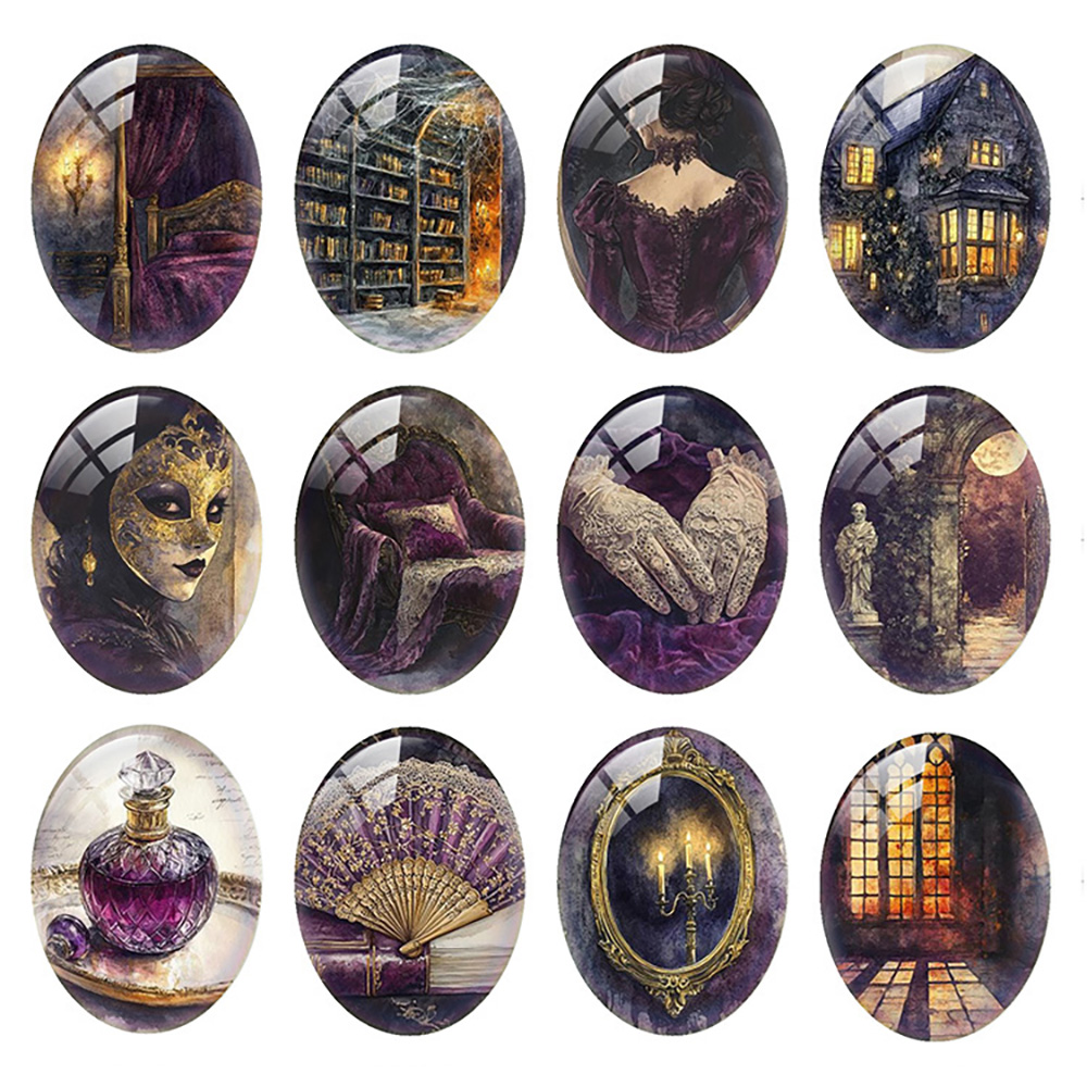 Candle Making Diy - 10pcs/lot Halloween Purple Gothic Girl Haunted