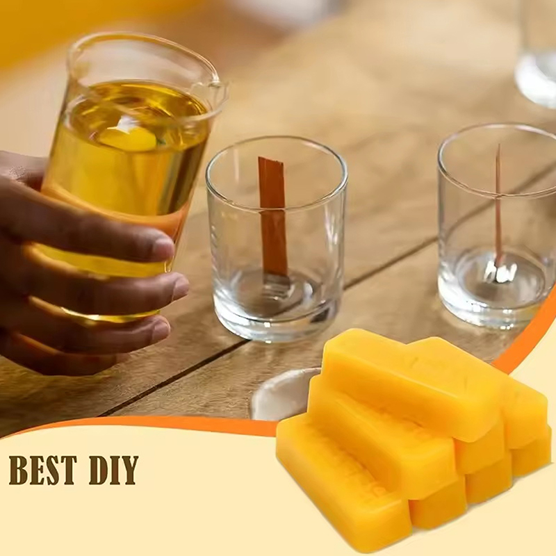 Candle Making Tips - 4/8pcs Pure Beeswax Blocks, High-Quality Waxing
