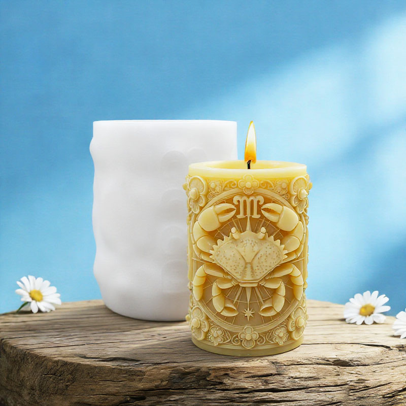 Cancer Zodiac Star Sign Blue C - Candle Making Workshop 评论和价格