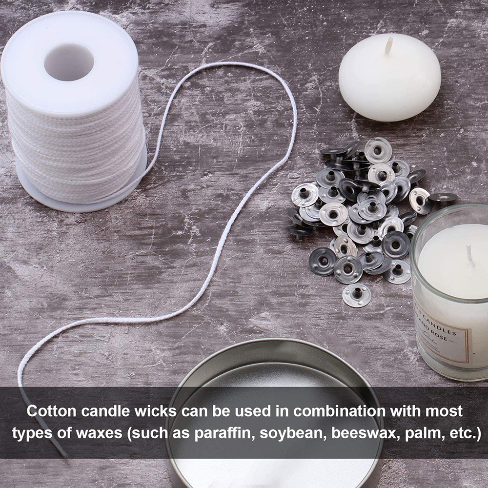 61M Woven Cotton Wick Material - Candle Making Homewood 评论和价格