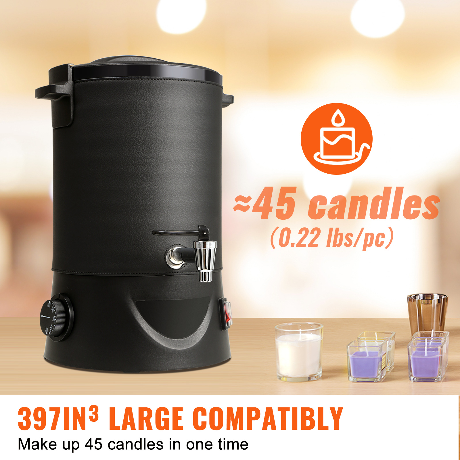 6.5L 10L Wax Melter for Candle - Pour Pot Aluminum 评论和价格