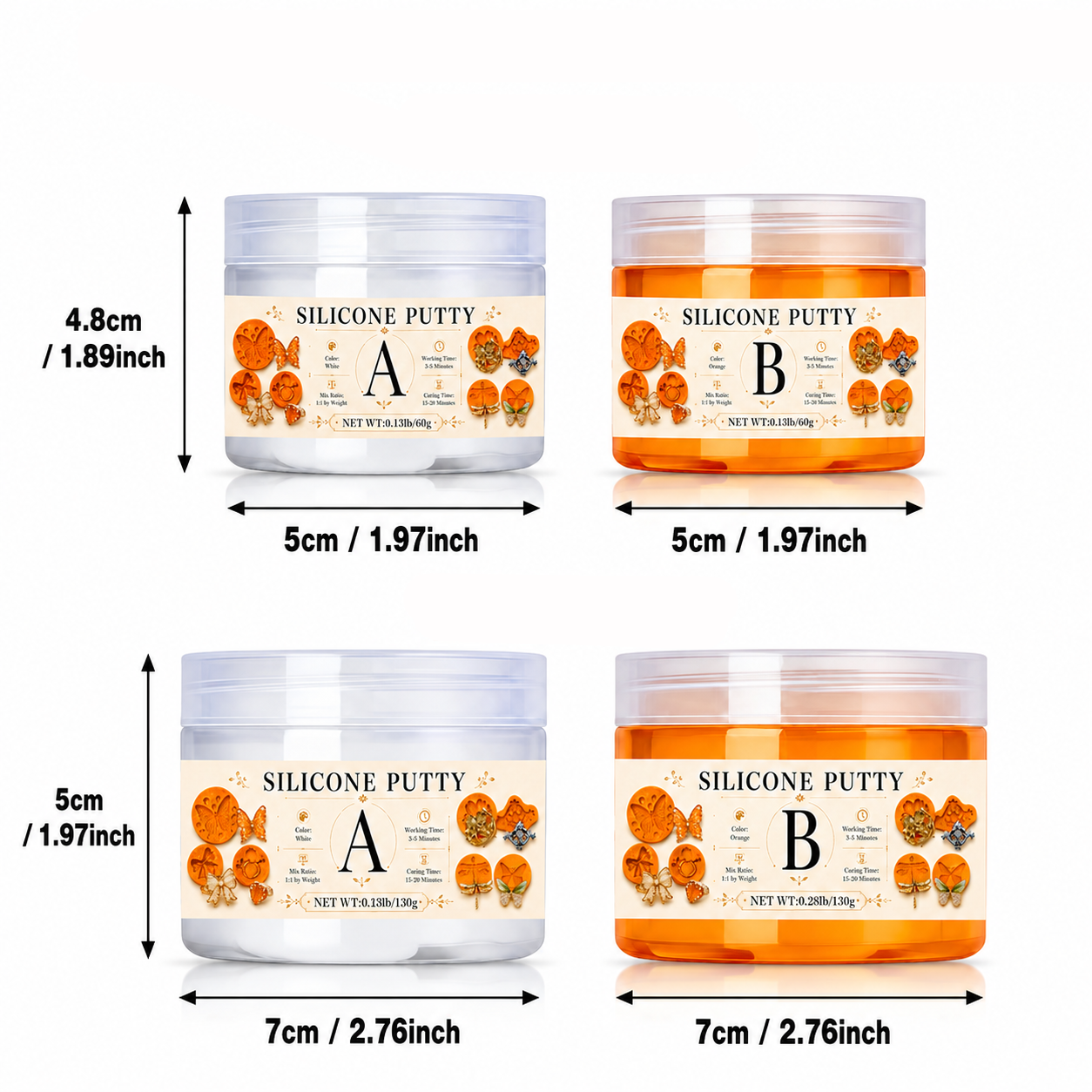 SILICONE PUTTY Making Kit, Fas - Candle Making Workshop 评论和价格