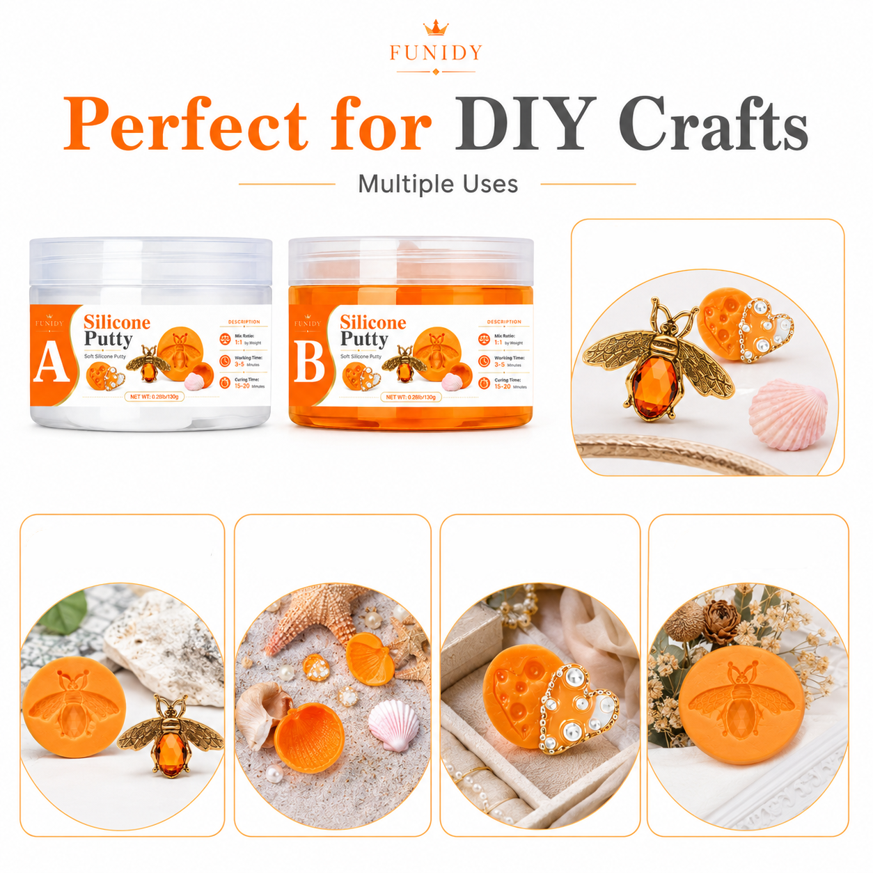SILICONE PUTTY Making Kit, Fas - Candle Making Workshop 评论和价格