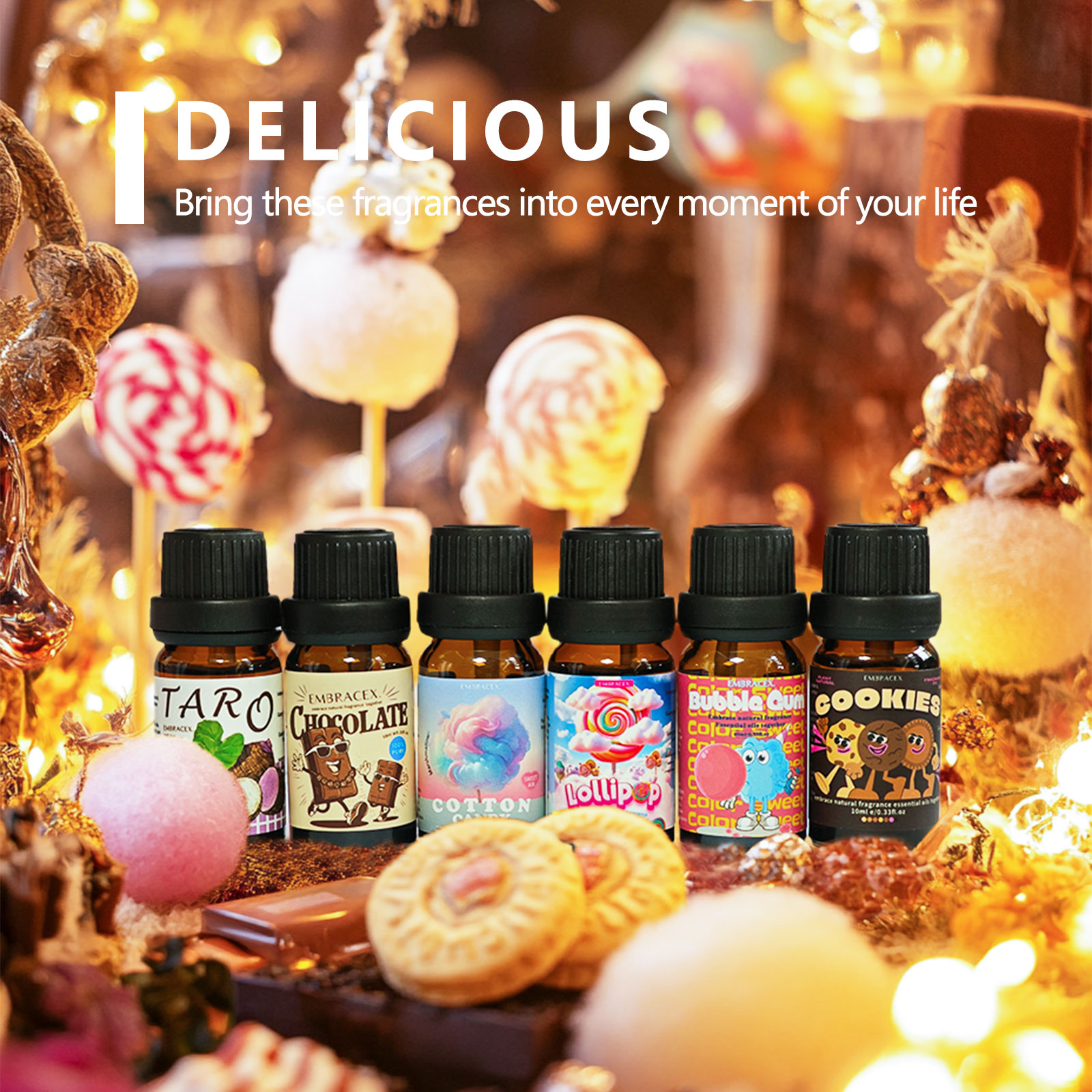 6PC/1Set Delicious Essential O - Candle Making Diy 评论和价格