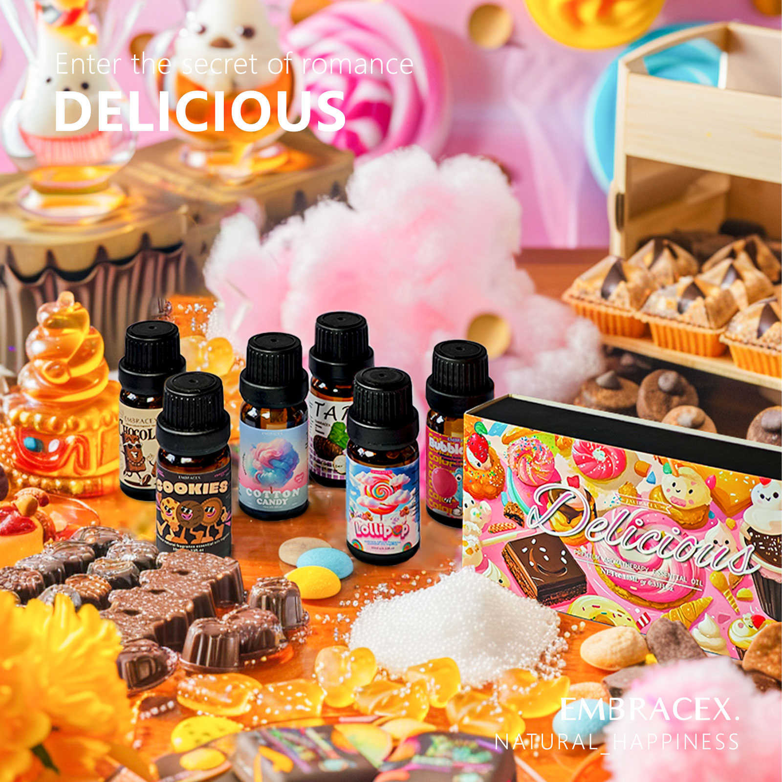 6PC/1Set Delicious Essential O - Candle Making Diy 评论和价格