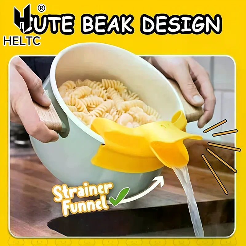 Cute Duckbill Shape Silicone P - Pour Pot Aluminum 评论和价格