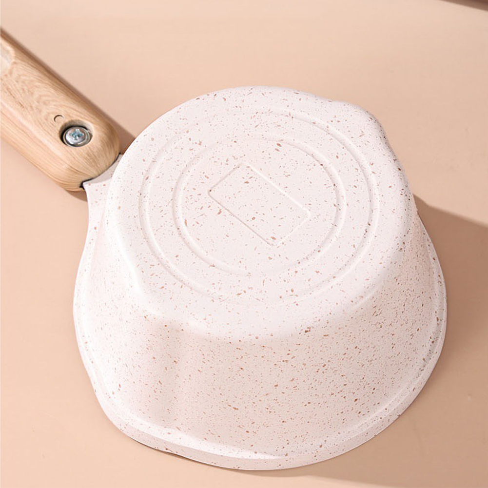 Non-Stick Mini Sauce Pan Woode - Pour Pot Aluminum 评论和价格