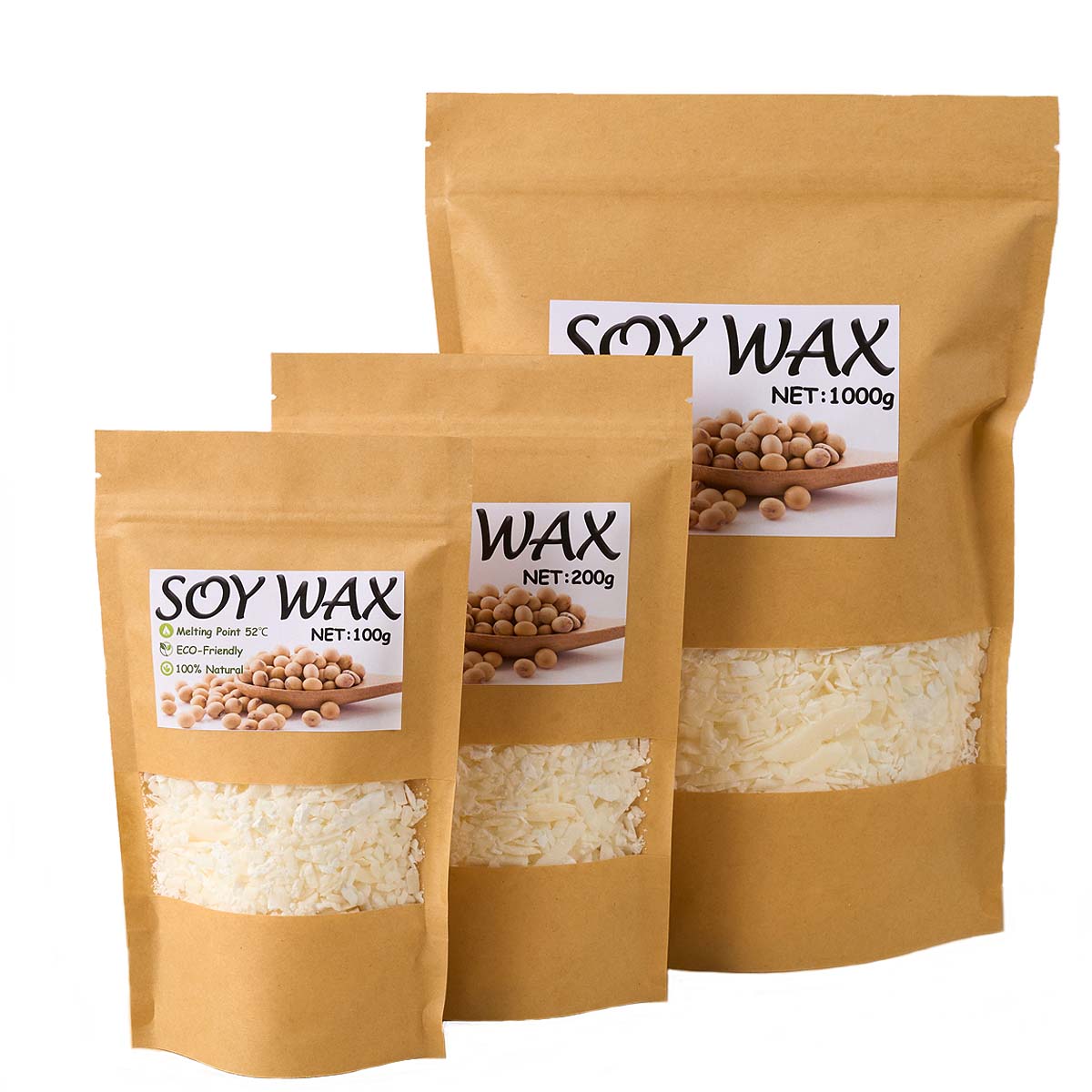 1 Pounds Pure White Soy Wax Fo - Candle Making Tips 评论和价格