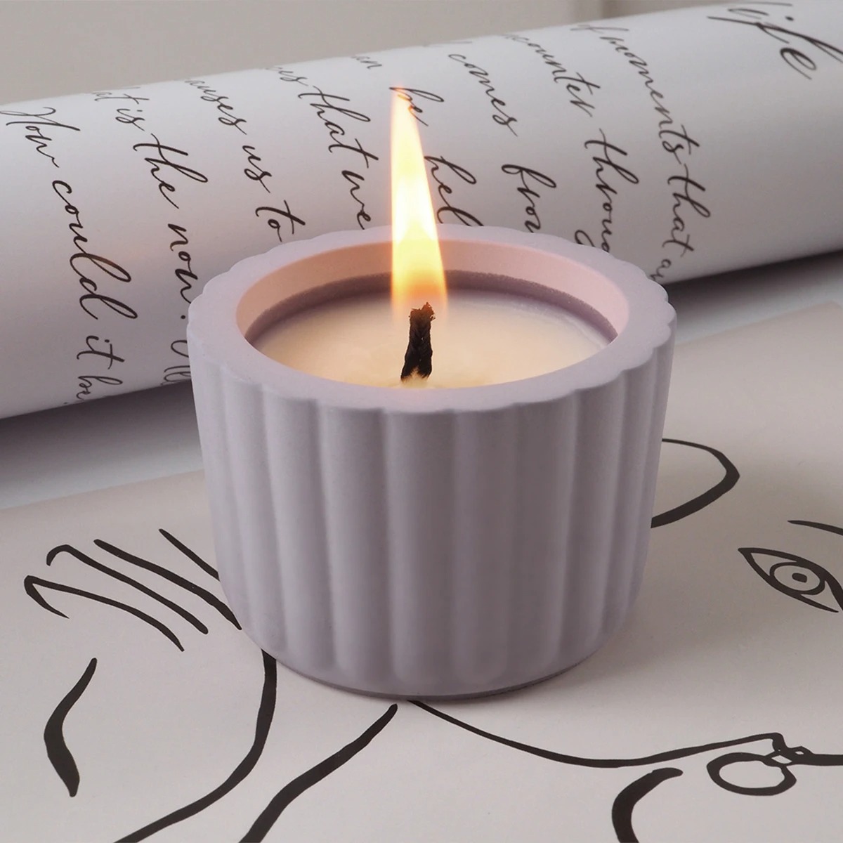 Round Candle Jar Silicone Mold - Candle Making Jars With Lids 评论和价格