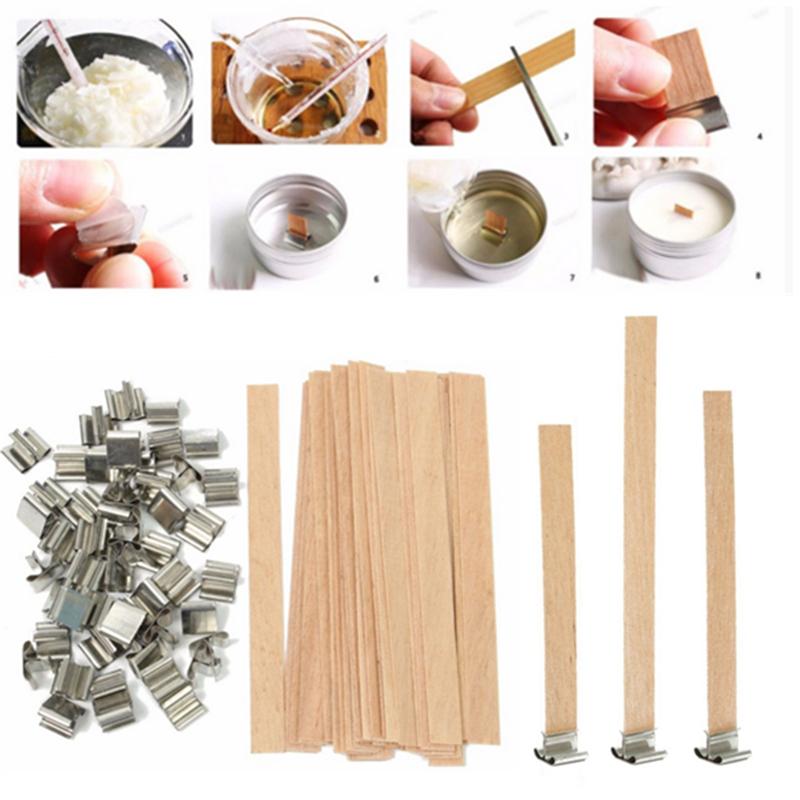 Top quality 100sets Wood Candl - Candle Making Homewood 评论和价格
