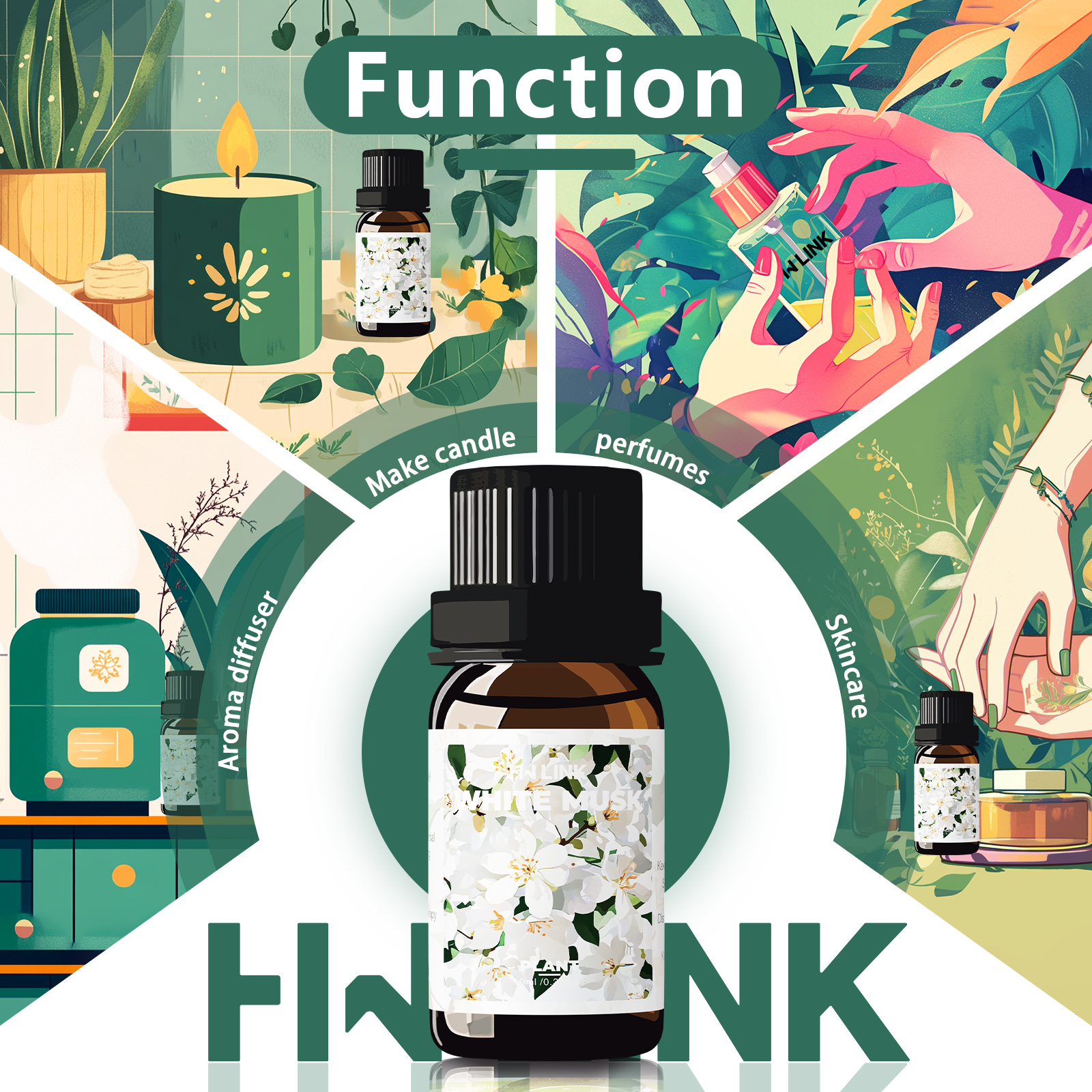 White Musk Essential Oils 10ml - Candle Making Diy 评论和价格