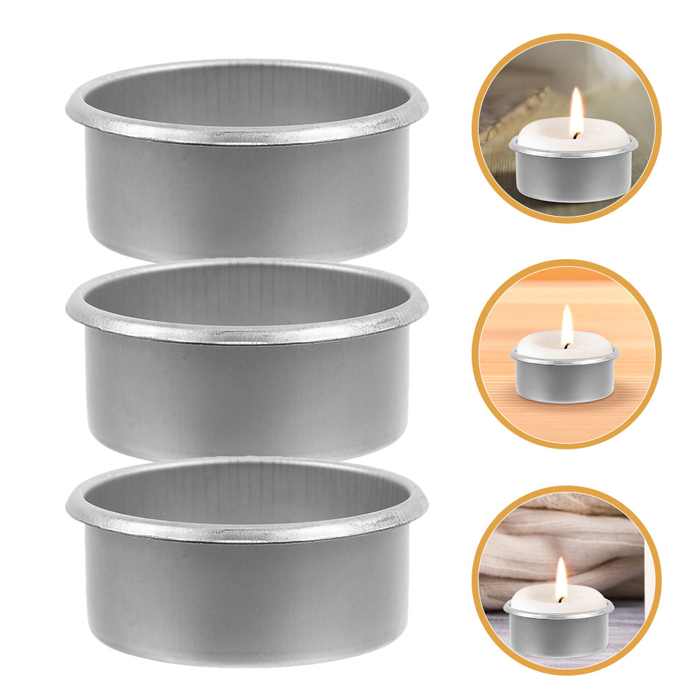 15Pcs Minimalist Metal Tins Te - Candle Making Diy 评论和价格