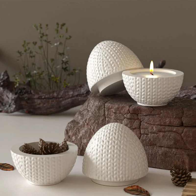 2026New DIY Knitting Yarn Egg  - Candle Making Yarn 评论和价格