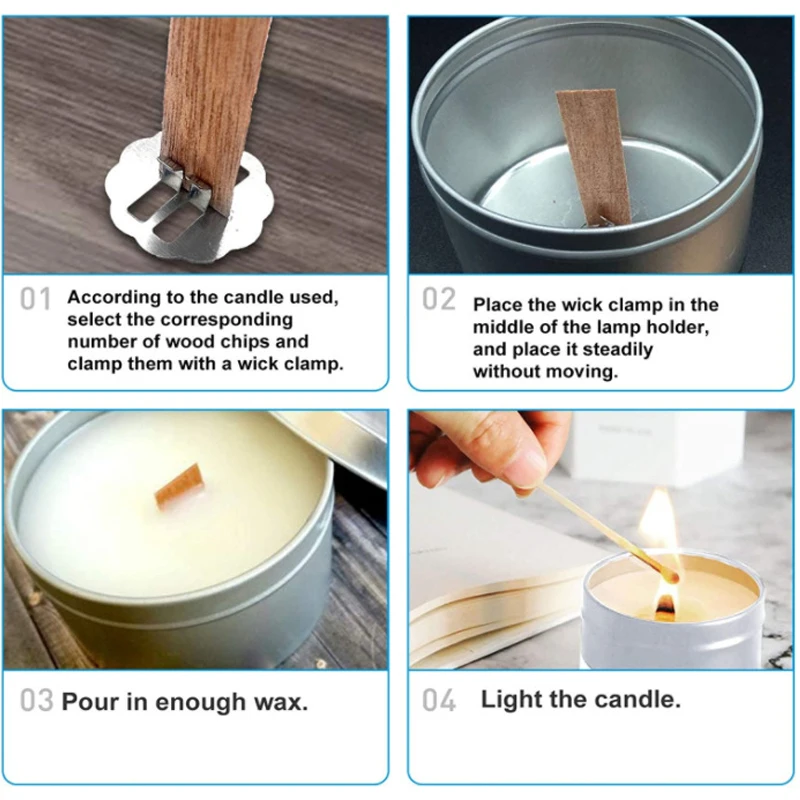 10sets Top quality Wood Candle - Candle Making Homewood 评论和价格