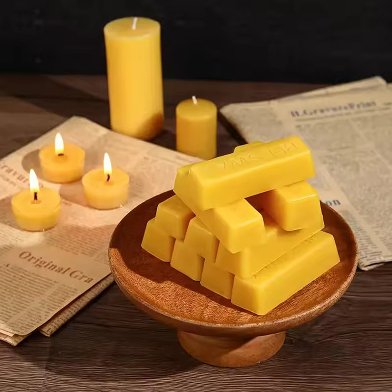 4/8pcs Pure Beeswax Blocks, Hi - Candle Making Tips 评论和价格