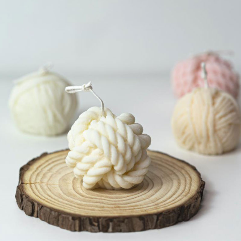 〔20E〕|Yarn Ball Shape Silicone - Candle Making Yarn 评论和价格