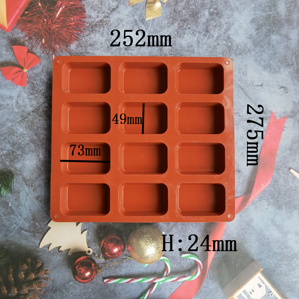 12 Cavity Square Silicone Soap - Candle Making Tips 评论和价格