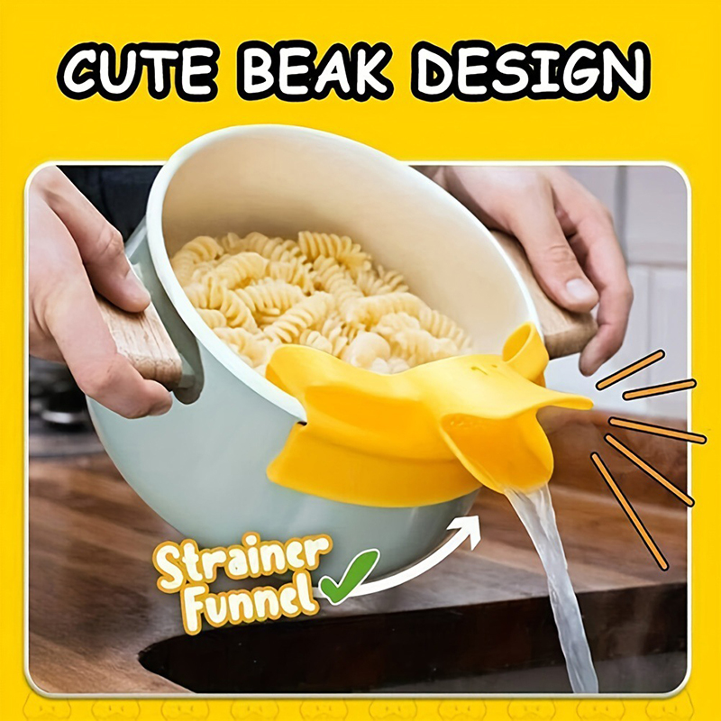 Cute Duckbill Shape Silicone P - Pour Pot Aluminum 评论和价格