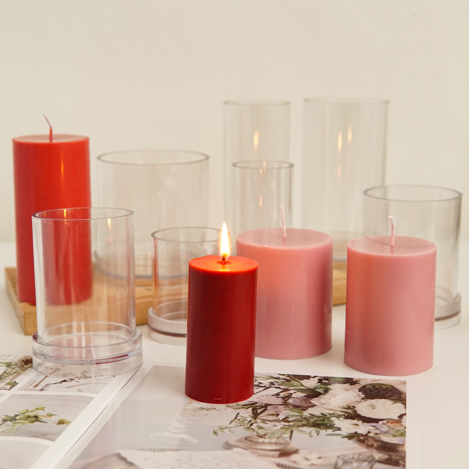 Various 3D Cylindrical Candle  - Candle Making Workshop 评论和价格