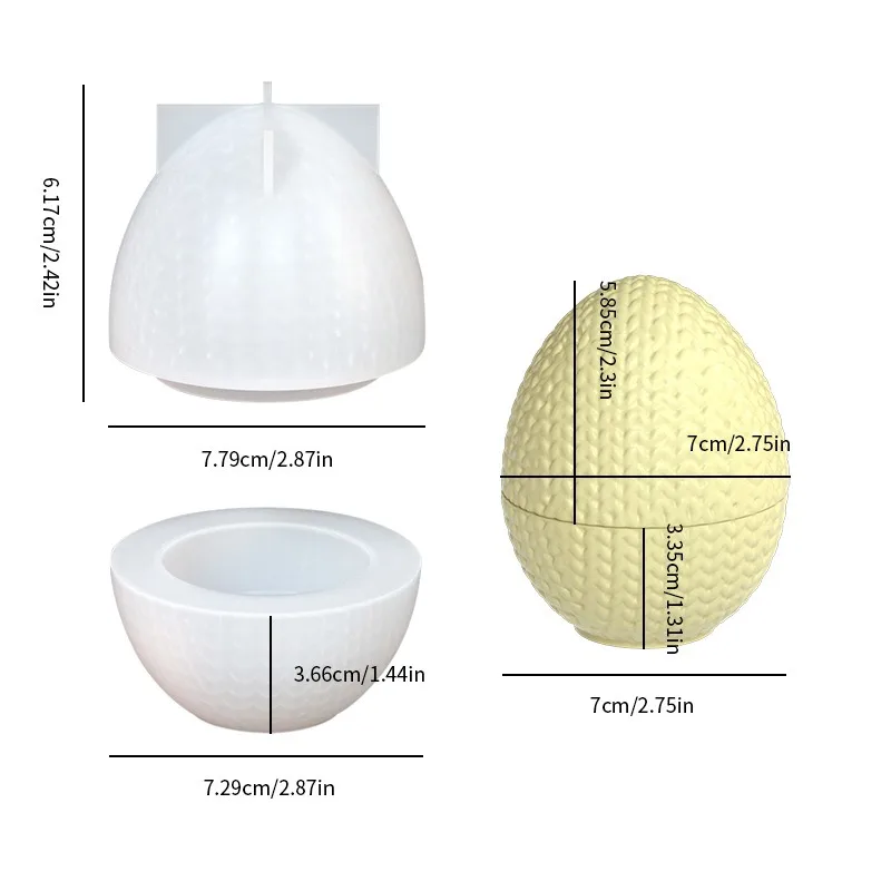 DIY Knitting Yarn Egg Shaped O - Candle Making Yarn 评论和价格