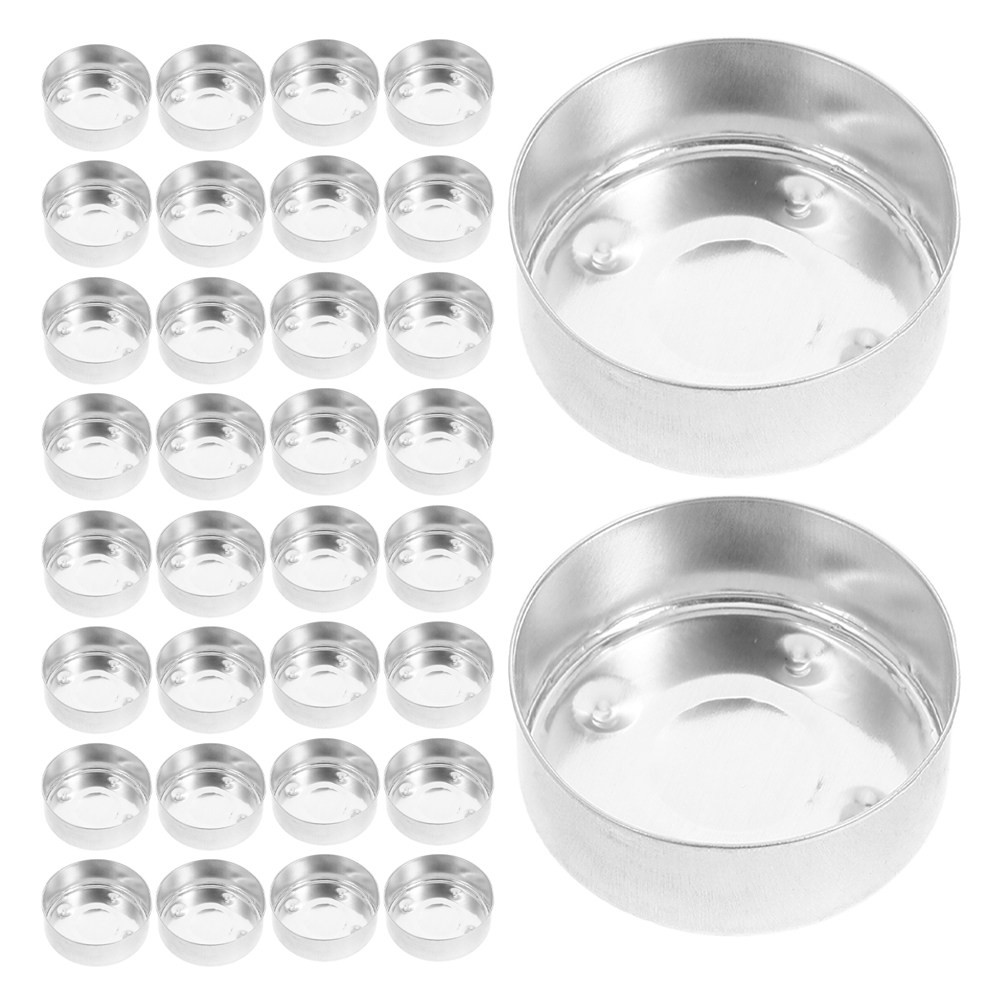 120Pcs Aluminum Holders for DI - Candle Making Diy 评论和价格