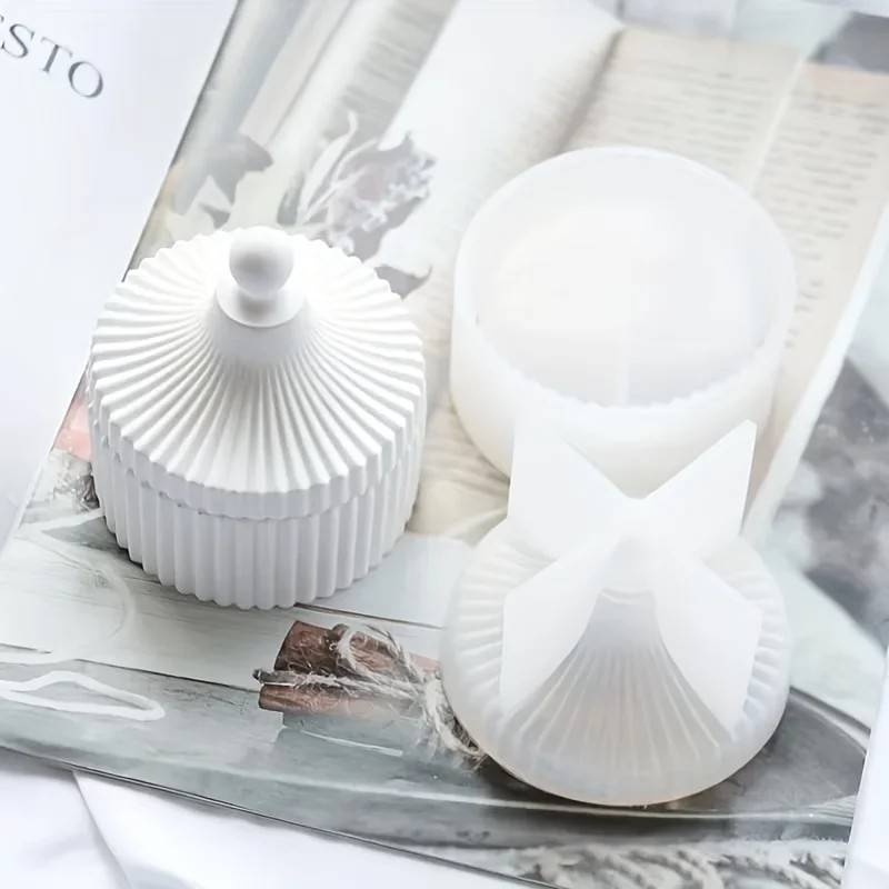 2026 Latest Models 2Pcs Silico - Candle Making Jars With Lids 评论和价格