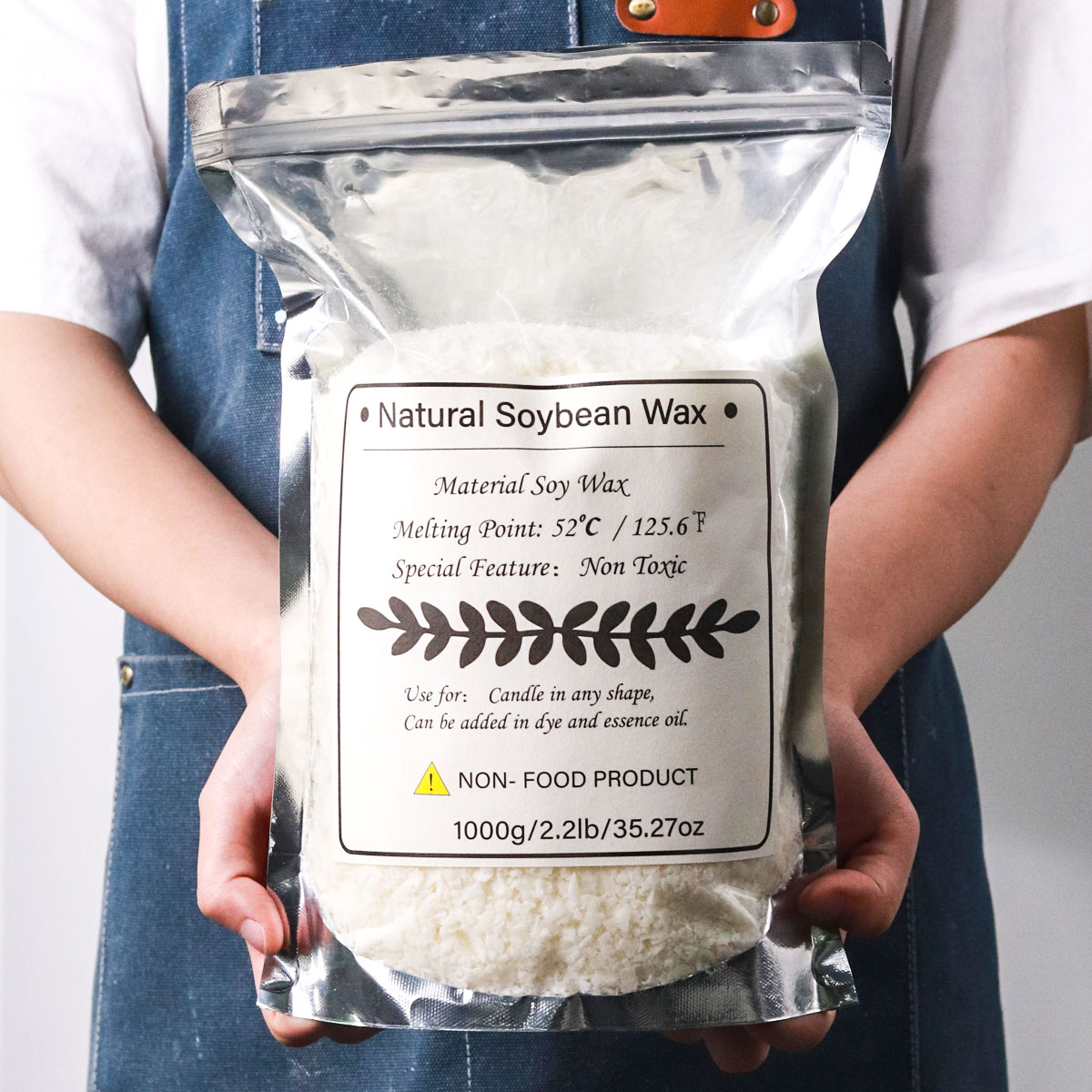 1KG Natural Soy Wax Granular S - Candle Making Tips 评论和价格