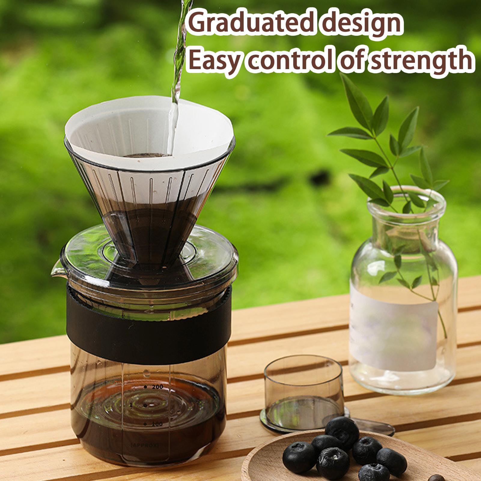 Pour Over Coffee Maker Three i - Pour Pot Aluminum 评论和价格
