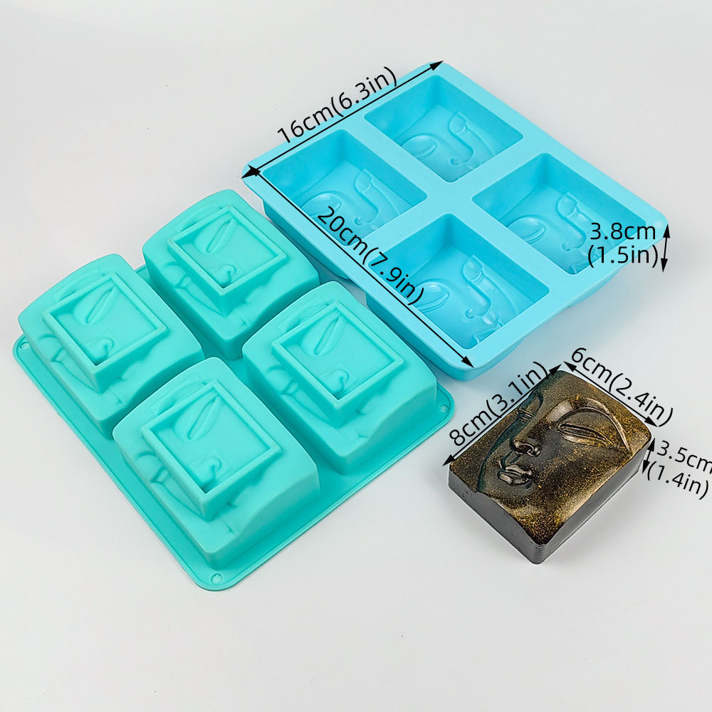 4 Holes Buddha Portrait Soap M - Candle Making Tips 评论和价格