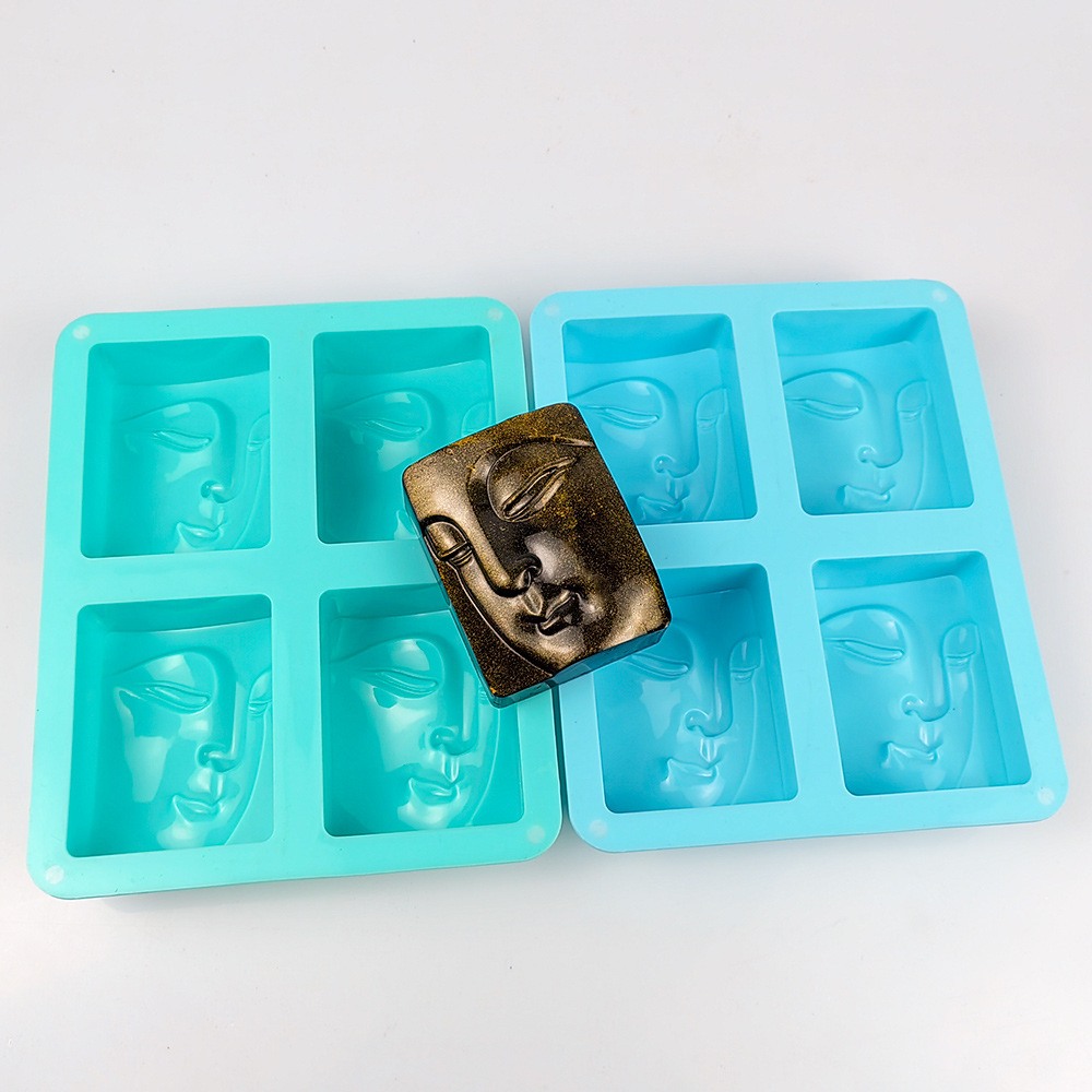 4 Holes Buddha Portrait Soap M - Candle Making Tips 评论和价格